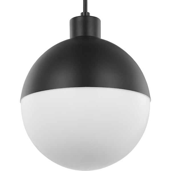 Progress Lighting Globe LED Collection Black One-Light LED Pendant P500147-031-30 - main